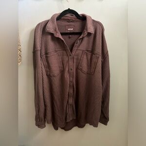 Aerie Women’s Lumberjane Shacket XL